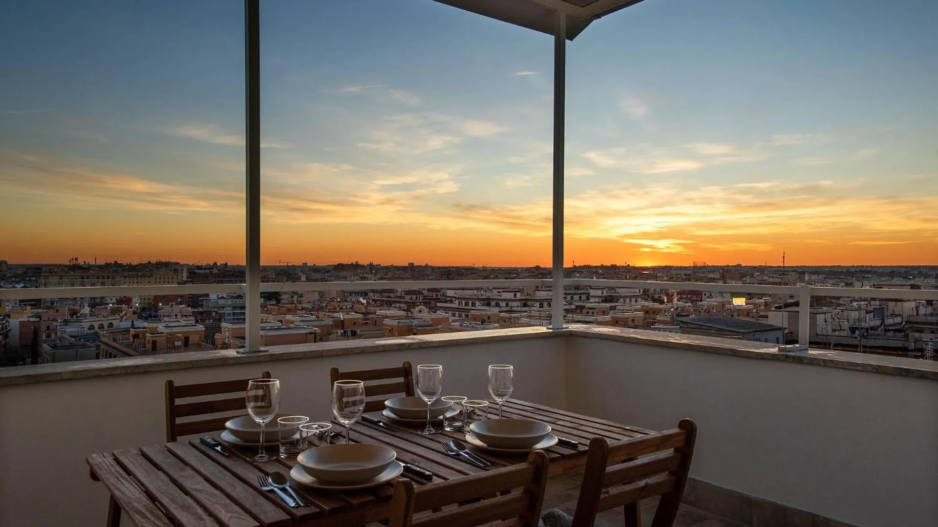 Penthouse Lux With Panoramic View Apartment Rome