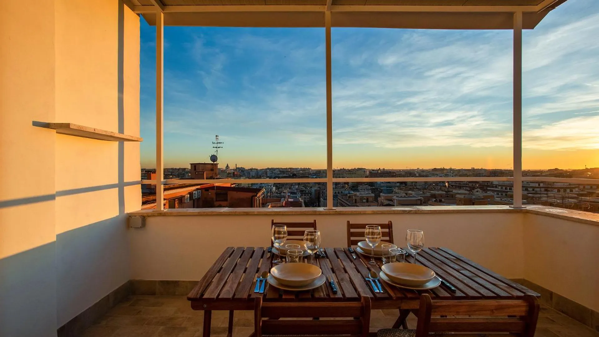 Penthouse Lux With Panoramic View Apartment Rome