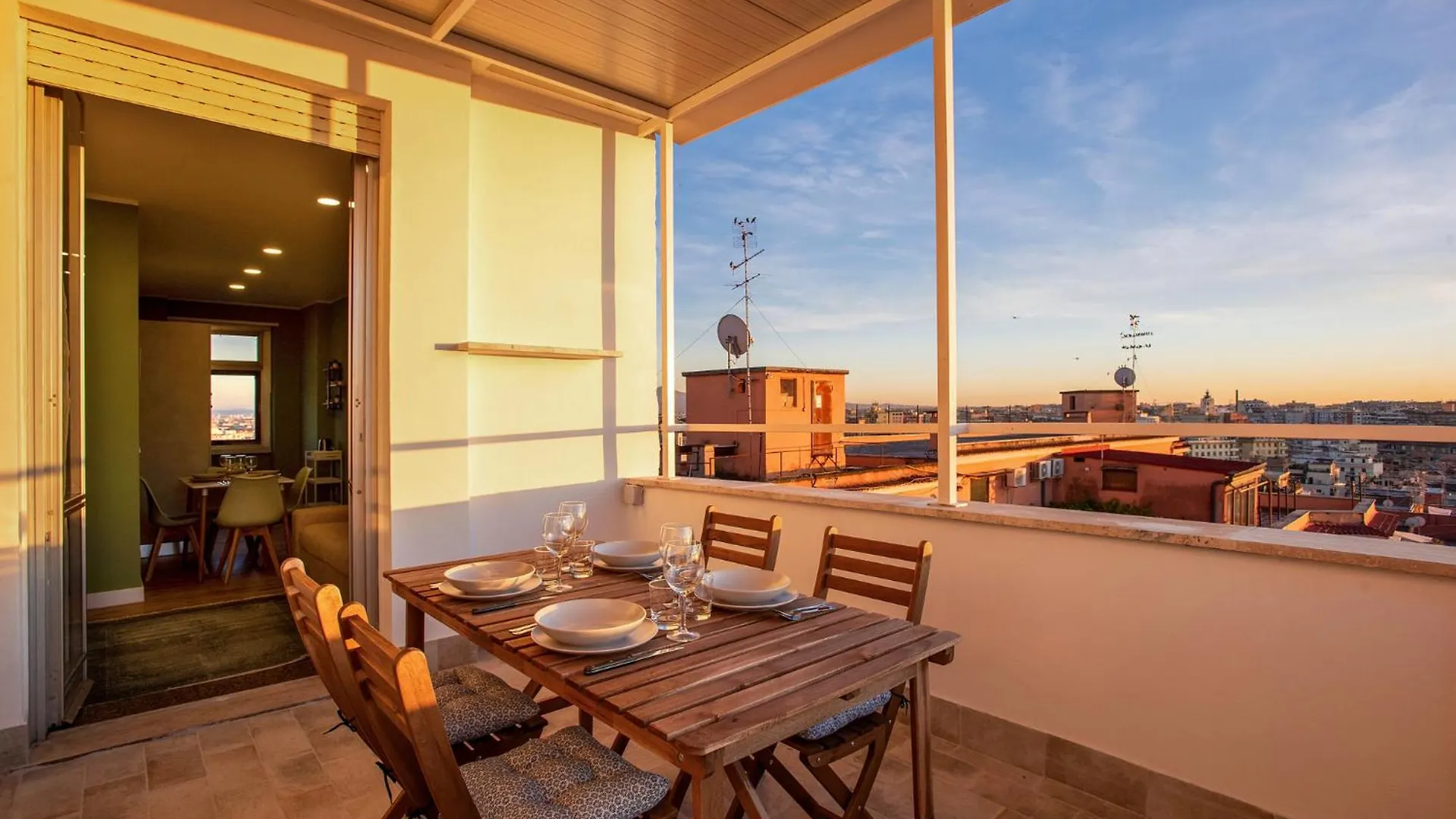 Penthouse Lux With Panoramic View Apartment Rome Italy