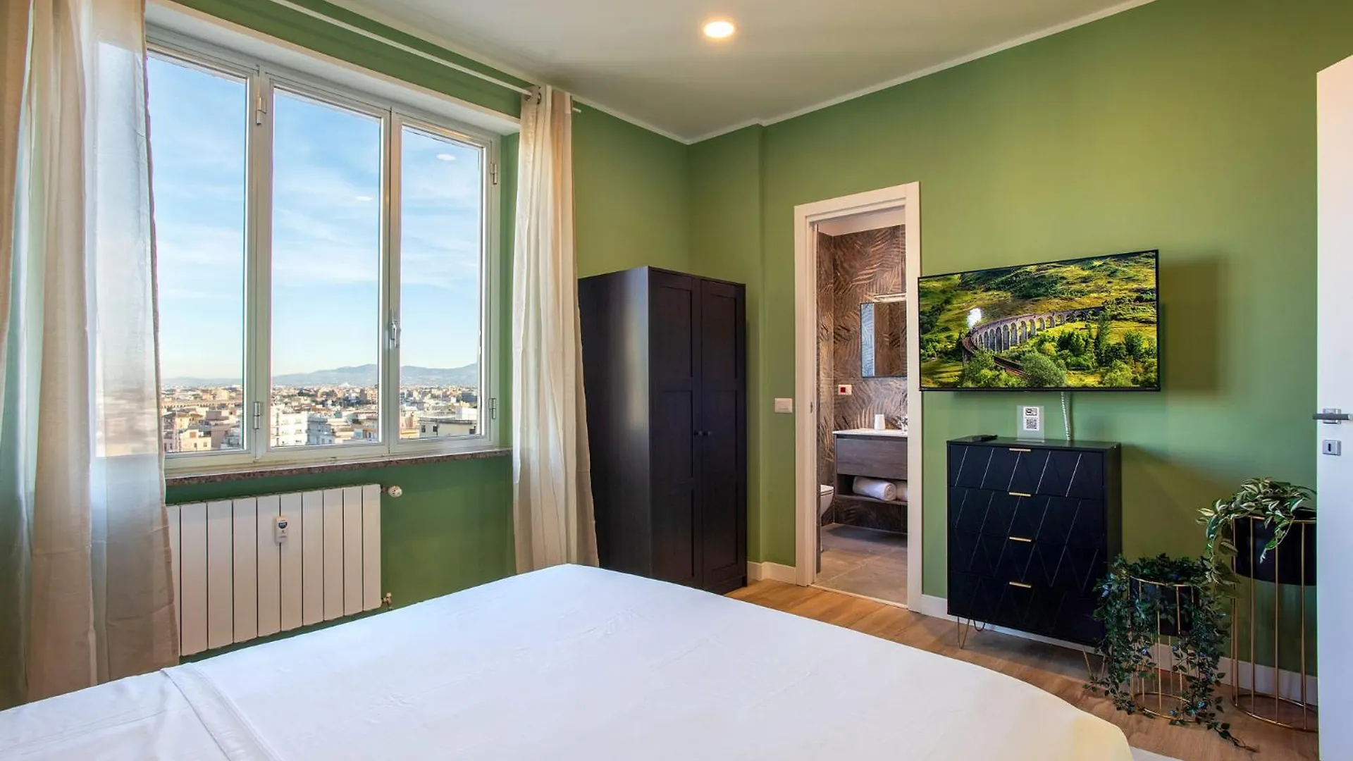 Penthouse Lux With Panoramic View Apartment Rome