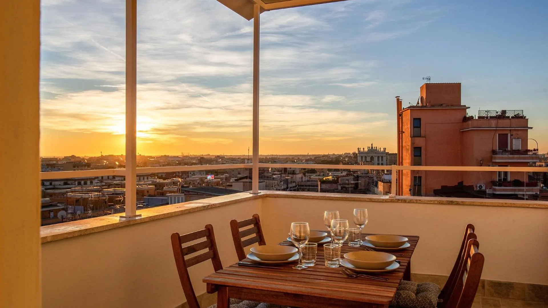 Penthouse Lux With Panoramic View Apartment Rome