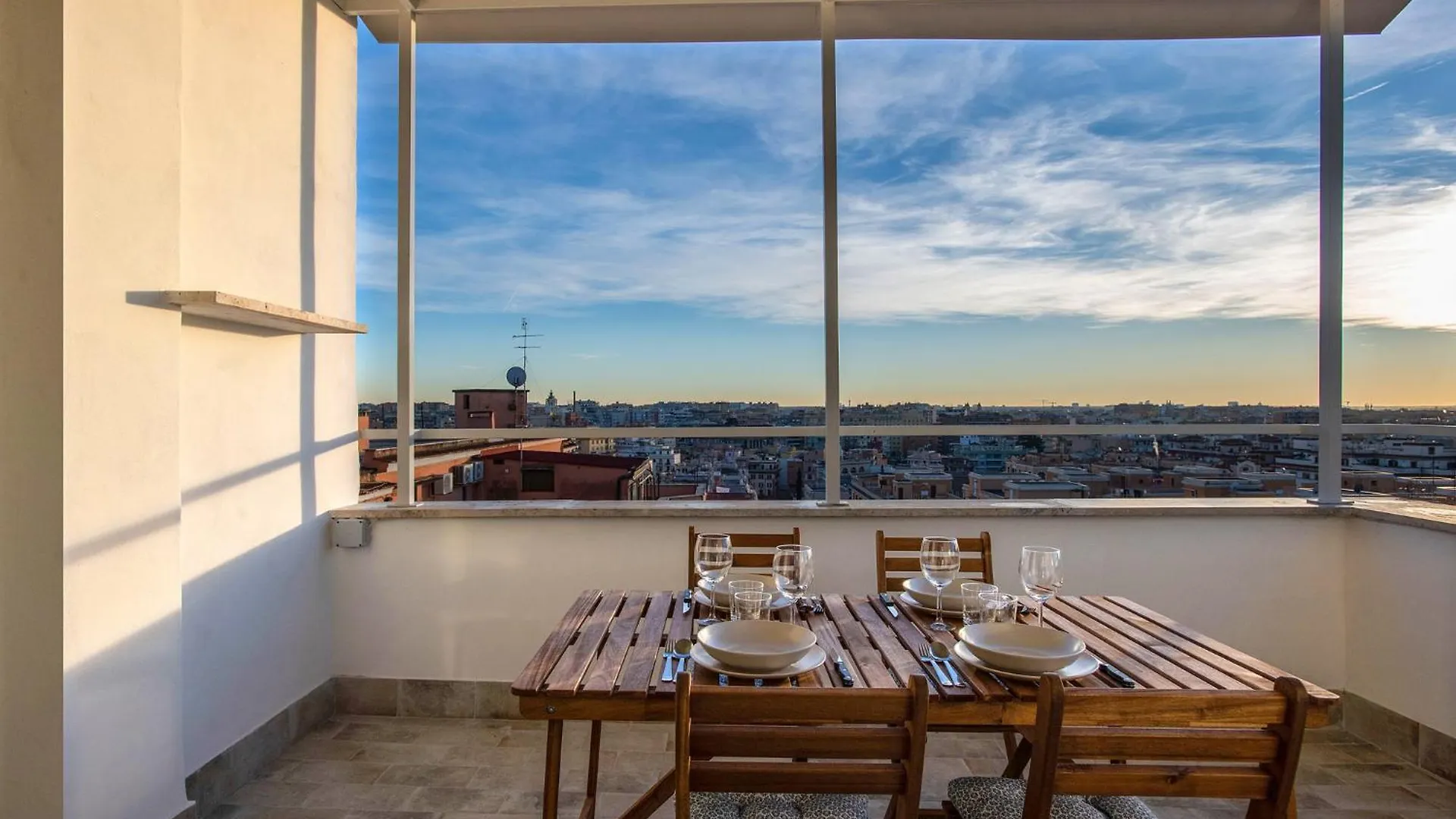 Penthouse Lux With Panoramic View Apartment Rome