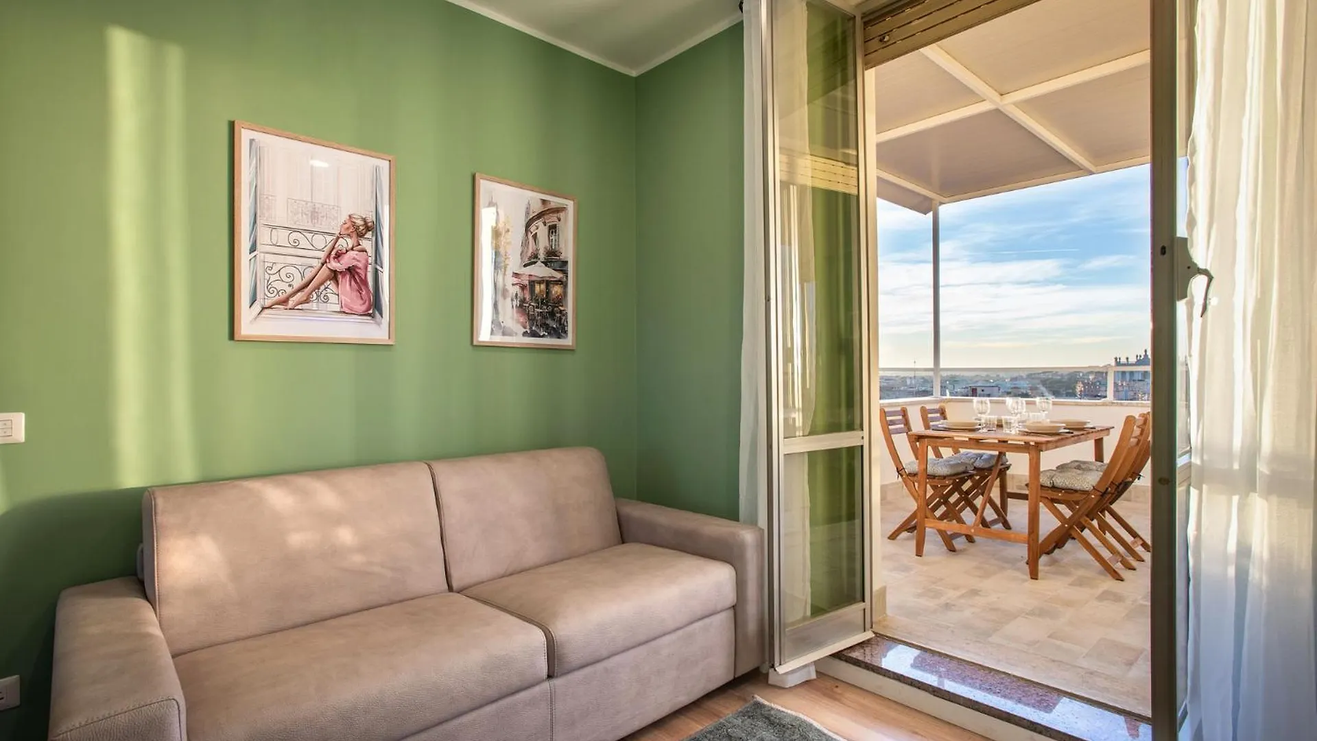 Penthouse Lux With Panoramic View Apartment Rome Italy